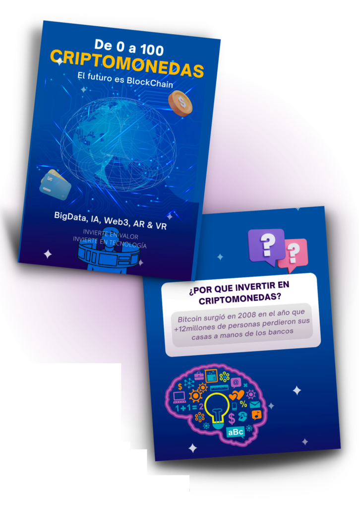 Bitcoin, como invertir y ganar dinero
Curso de criptomonedas para principiantes. Aprende todo sobre Bitcoin, Ethereum, Polkadot