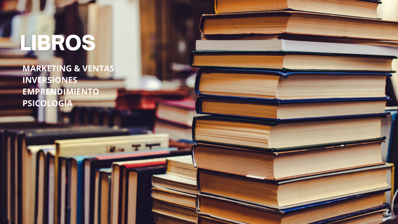 Libros para emprendedores. Libros de negocios, ecomerce, marketing- Libros para ganar dinero